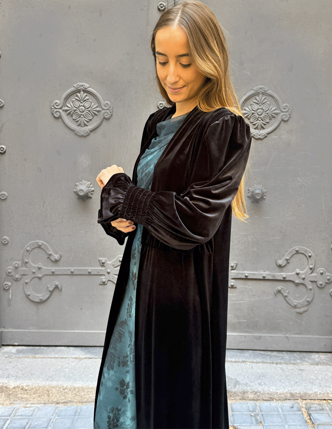 Kimono / Abrigo de terciopelo