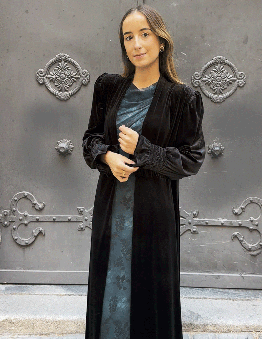 Kimono / Abrigo de terciopelo