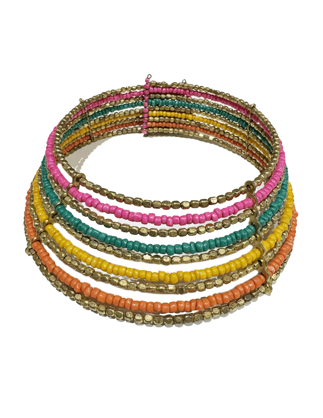 Choker de pedrería étinico